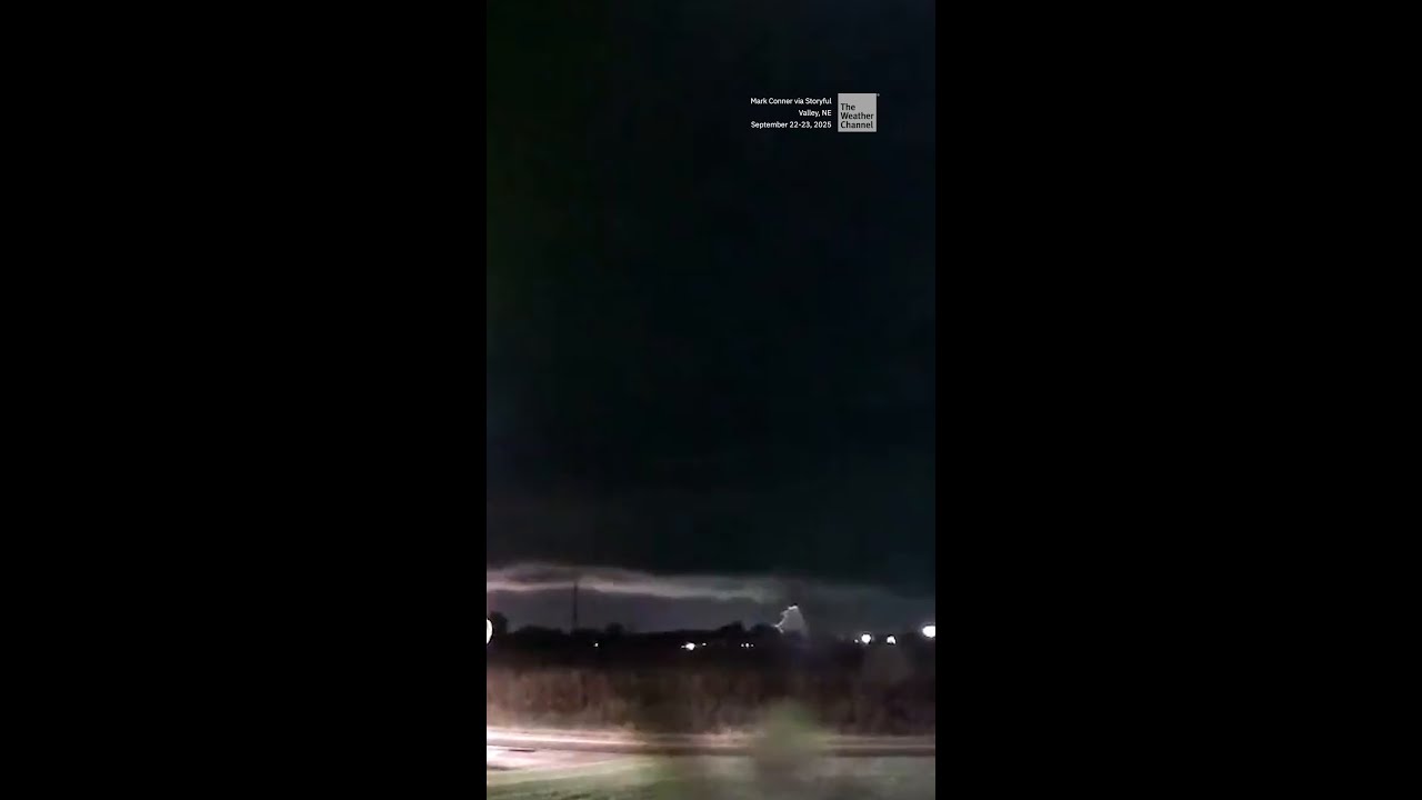 Nebraska Lightning Timelapse
