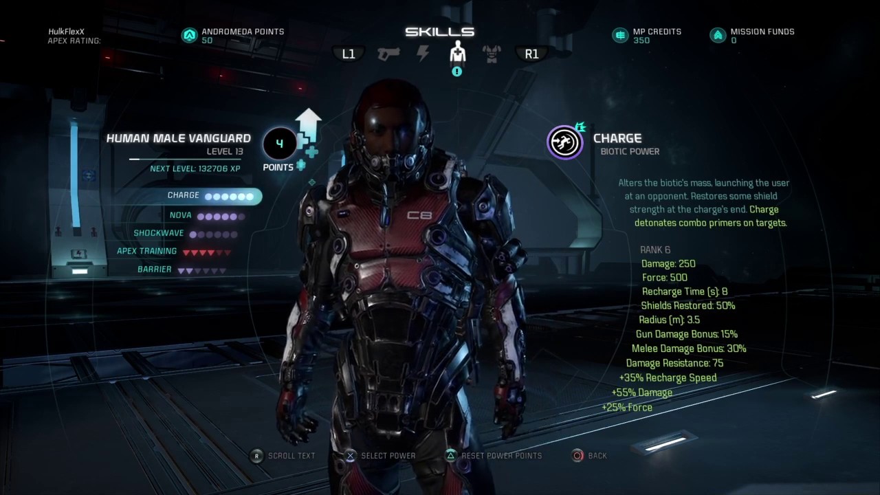 Mass Effect Andromeda - Unstoppable Hurricane Vanguard Build