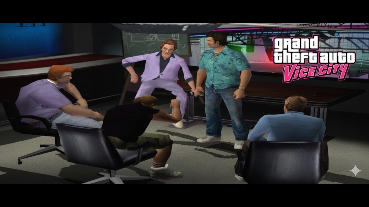 Arquitetando o grande assalto em vice city