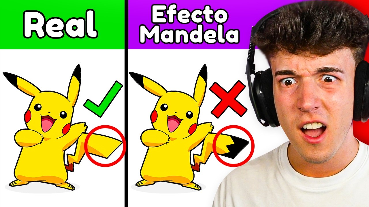 CASOS de EFECTO MANDELA en DIBUJOS ANIMADOS
