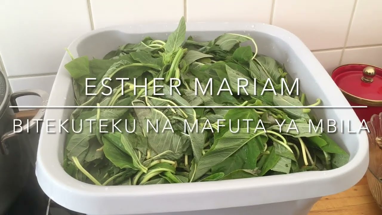 Bitekuteku na Mafuta ya Mbila