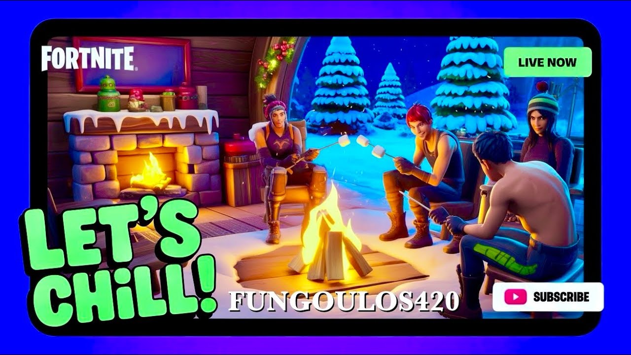 🔴 [LIVE] FORTNITE | HAPPY HOLIDAYS CHILL STREAM w/ @lukestrux 