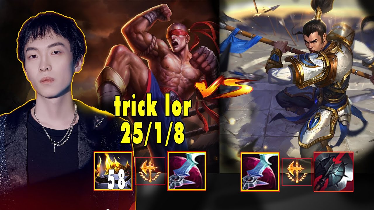 LEE SIN USED TRICK AT LEVEL 1 SO FUNNY
