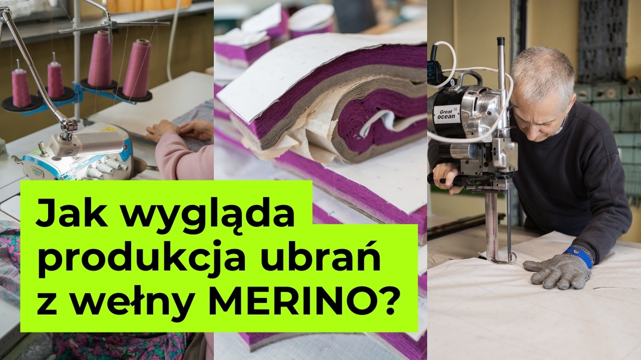 Szwalnia od środka | Produkcja ubrań z wełny merino