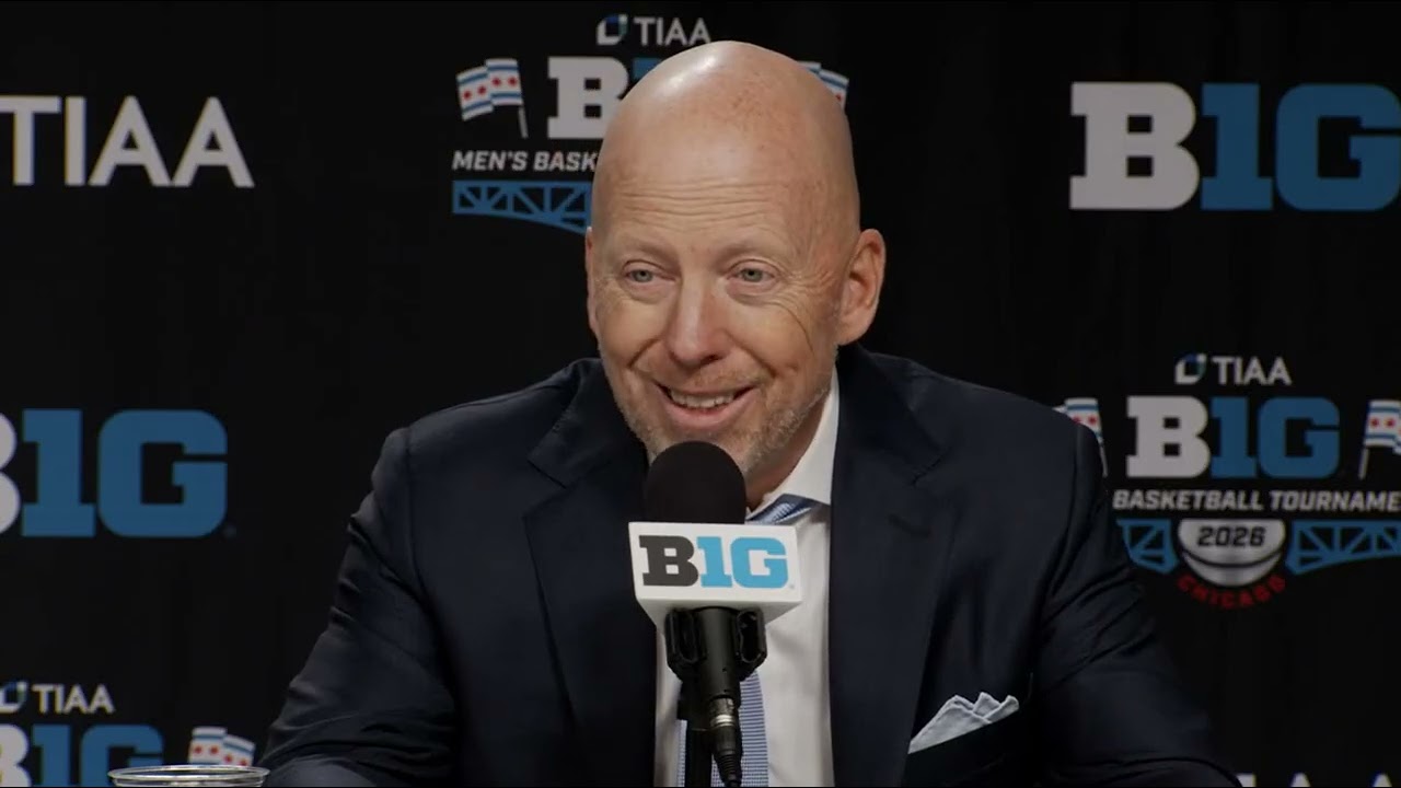 Мик Кронин, Донован Дент и Тайлер Билодо после победы «Рутгерс» в турнире Big Ten.