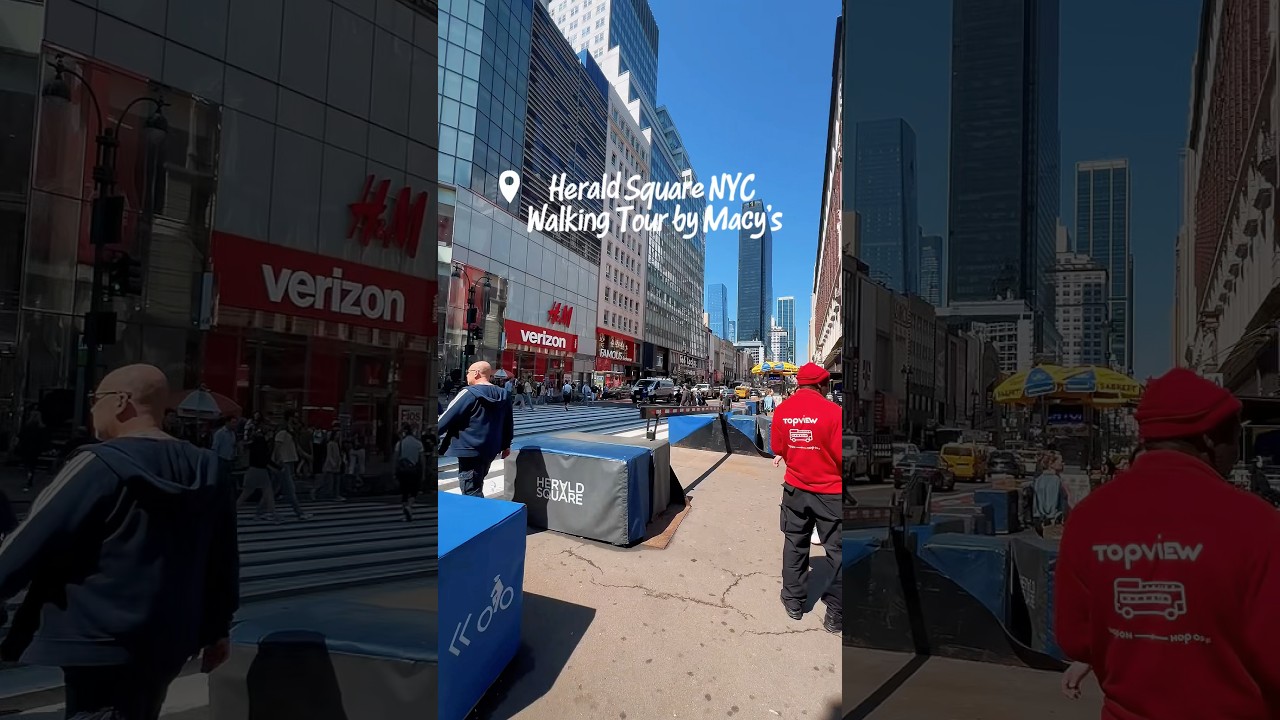 Прогулка по площади Геральд в Нью-Йорке 🌆 Прогулка по Macy&rsquo;s | Прогулка по улицам Нью-Йорка, апре...