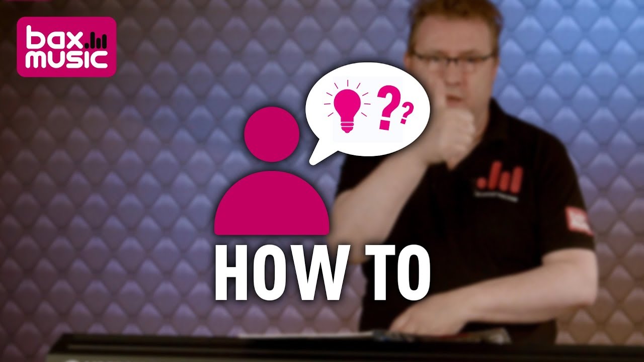 Keyboard Les 5: Vingerzetting van akkoorden - Bax Music