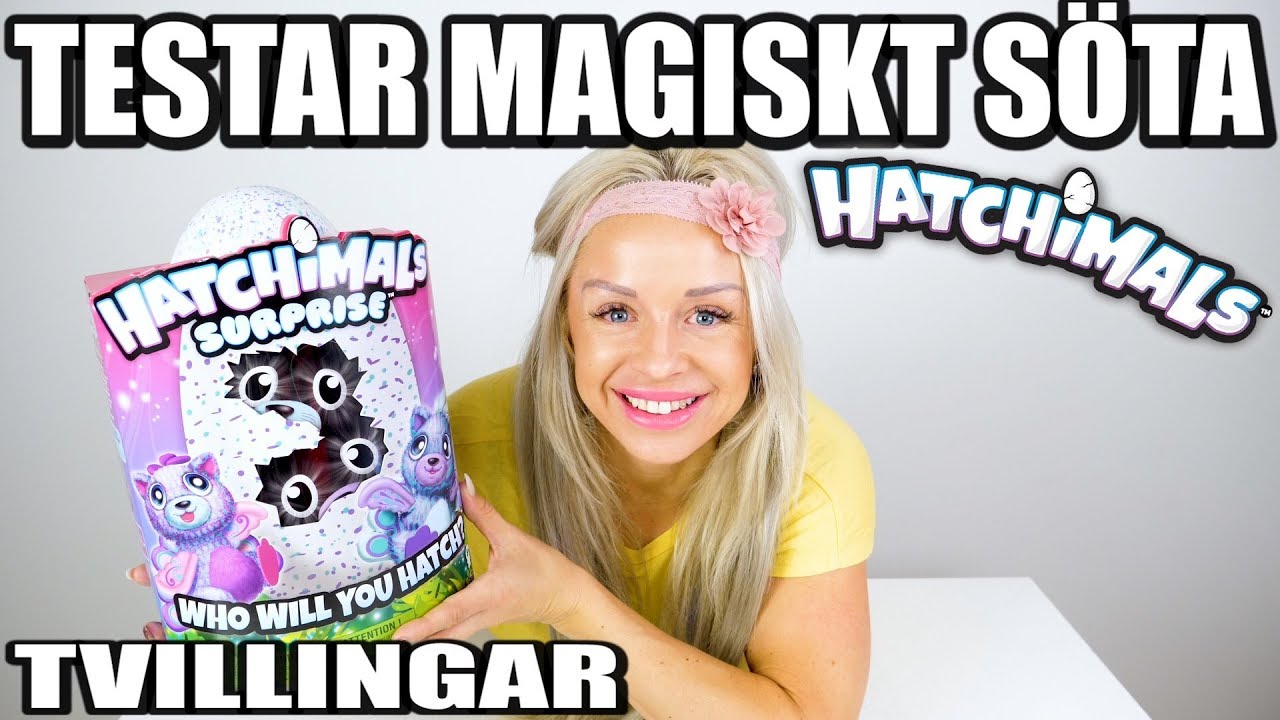 TESTAR HATCHIMALS SURPRISE TWINS *OMG SÖTASTE NÅGONSIN*