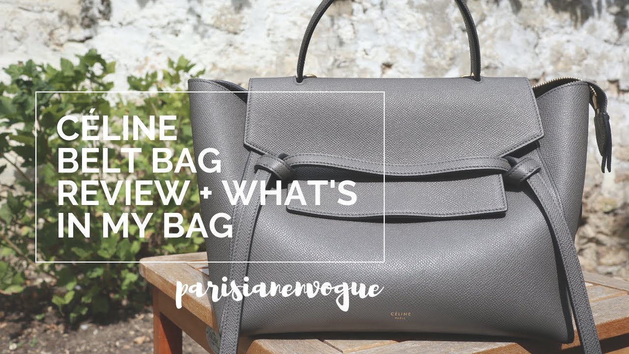 CELINE | Mini Belt Bag Review, What's In My Bag & Mod Shots