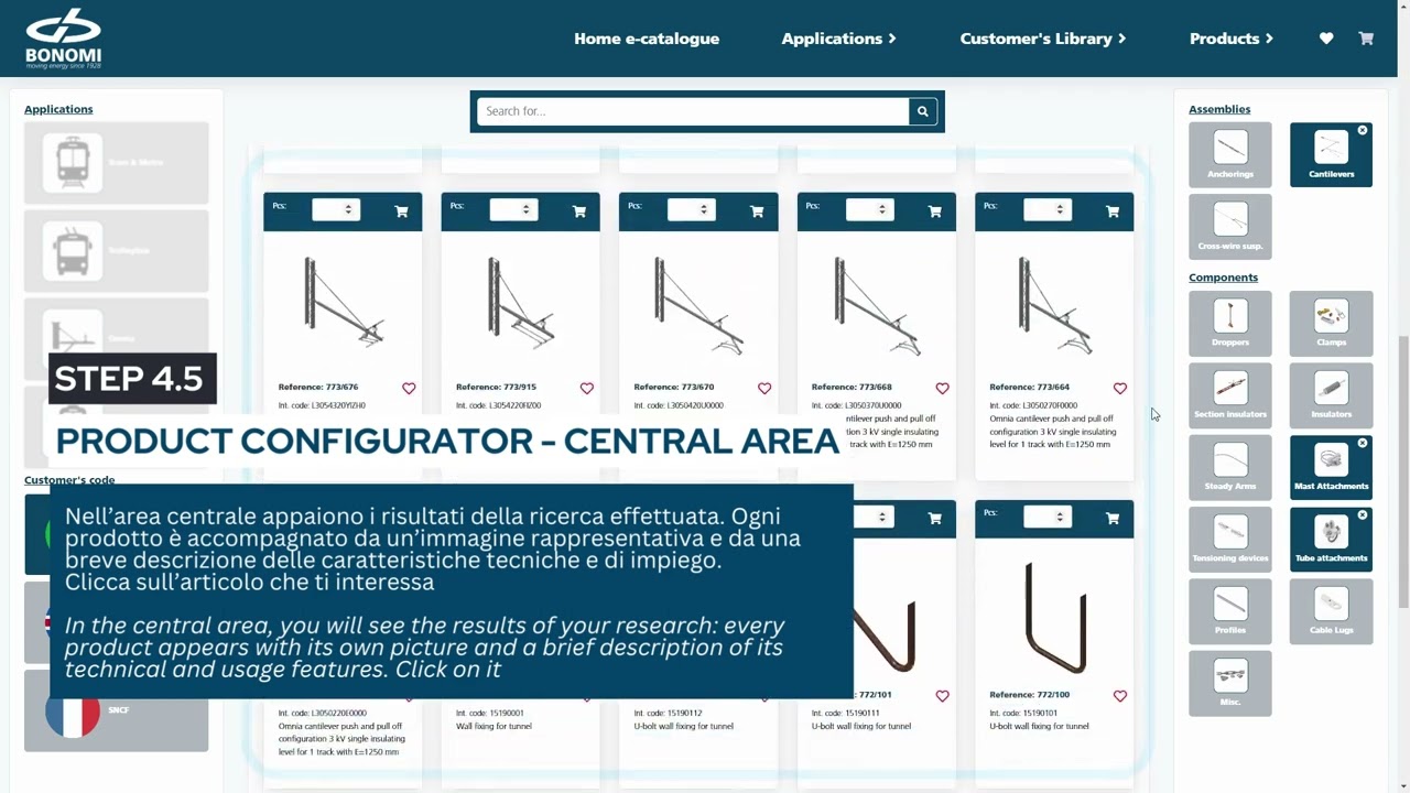 VIDEO ISTRUZIONI E CATALOGUE RAIL NO VOICEOVER