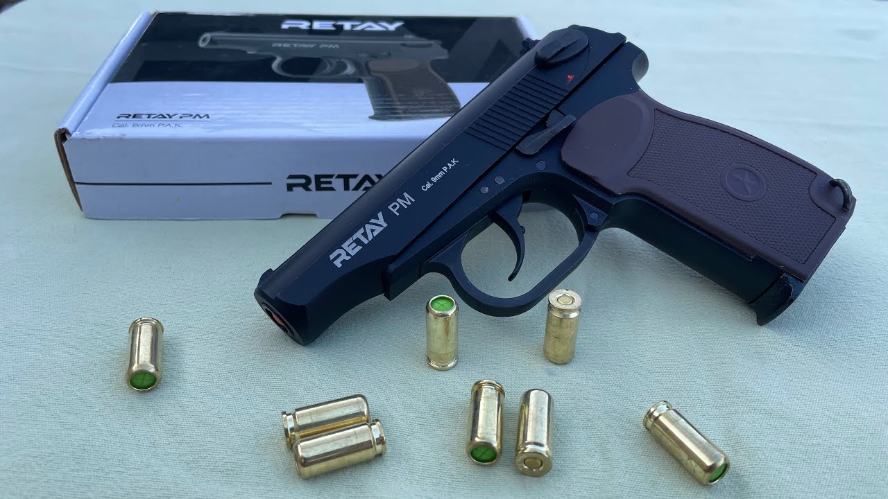 Стартовий пістолет Retay PM 9mm