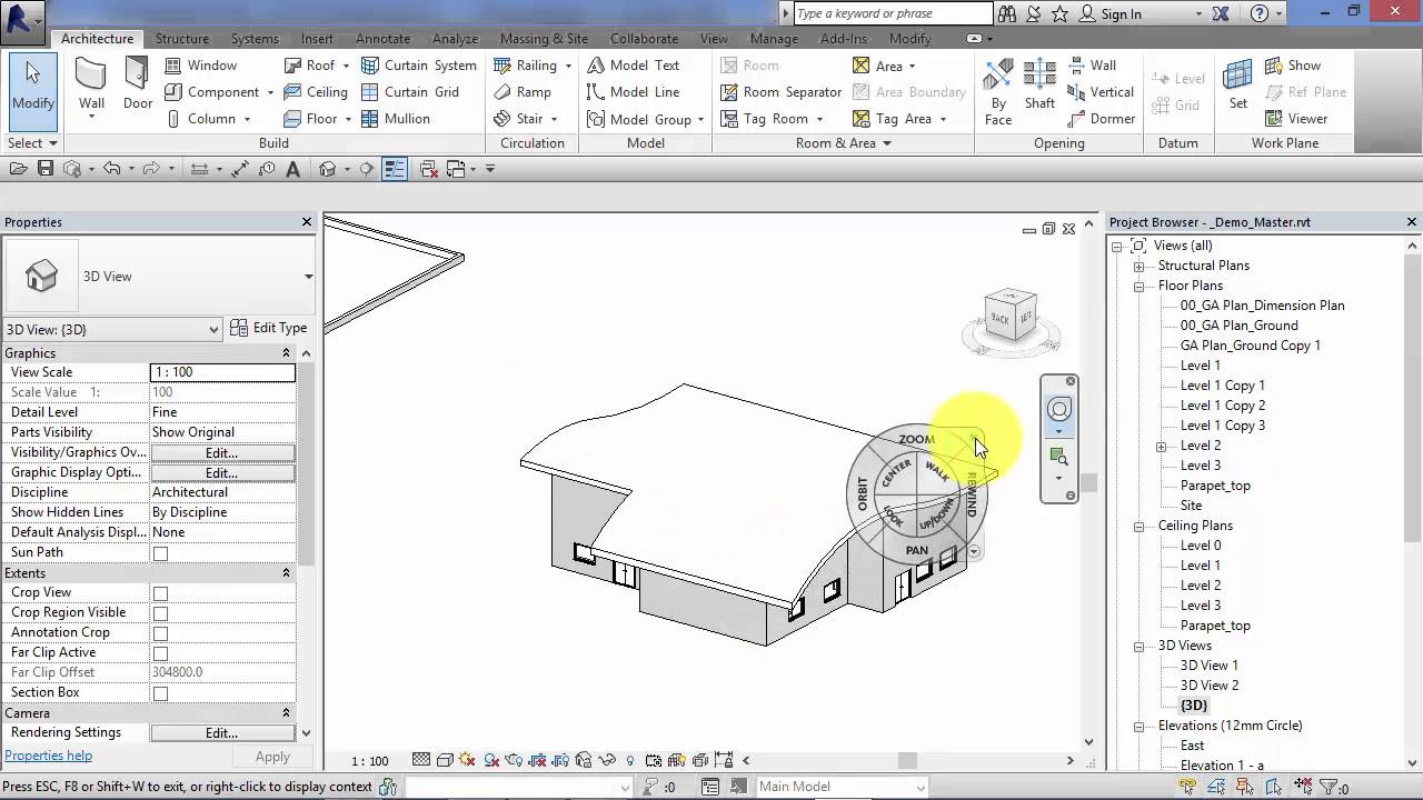 Module 3: Unit 6: Revit Architecture: Reference Planes