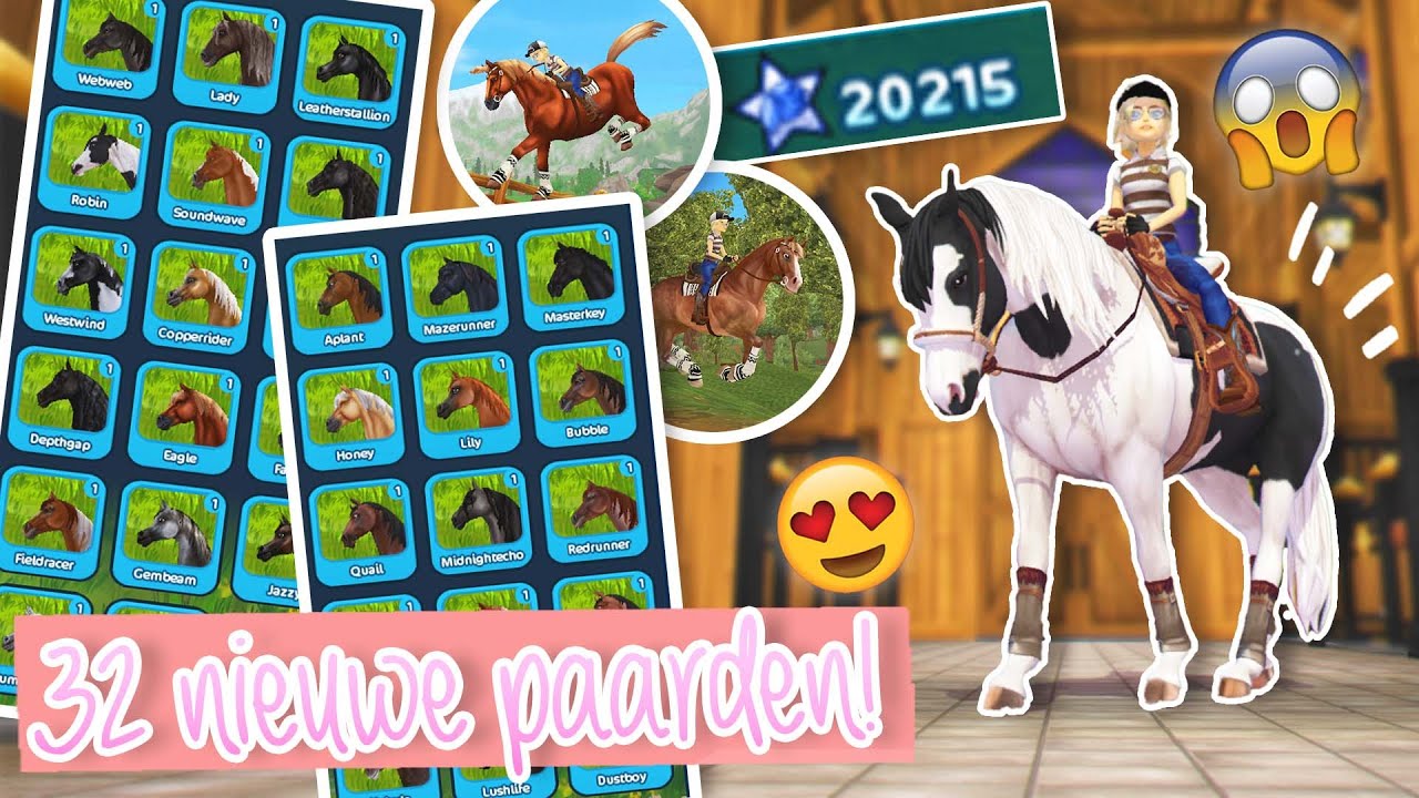 32 NIEUWE PAARDEN KOPEN! MEER DAN 10.000 STARCOINS UITGEVEN! | Starstable online | wolfxjessy