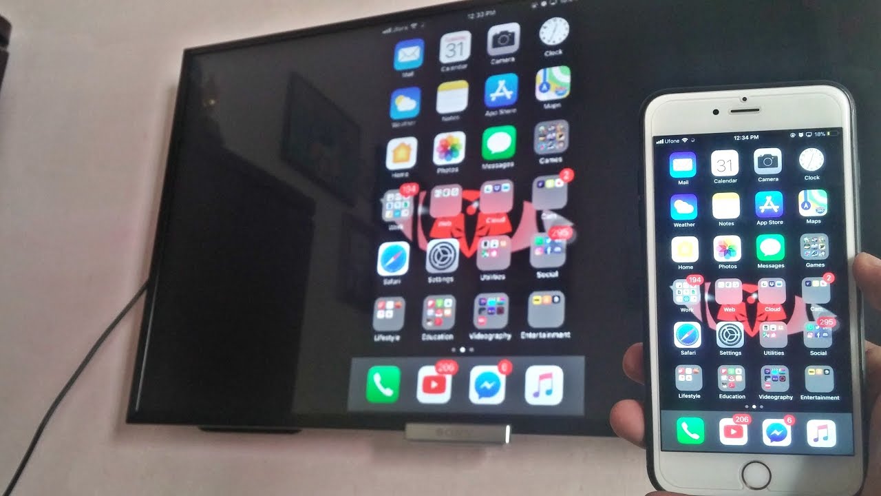 Screen Mirroring iPhone (Non-Apple TV) - Step by Step - 2017