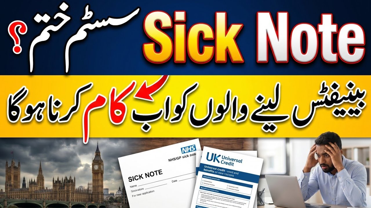 UK Sick Note System Changing? Big Benefits & Universal Credit Update 