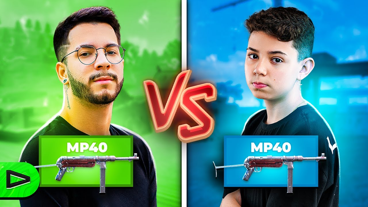 OS REIS DA MP40! THURZIN VS LZINN NA LOUD FREE FIRE!!
