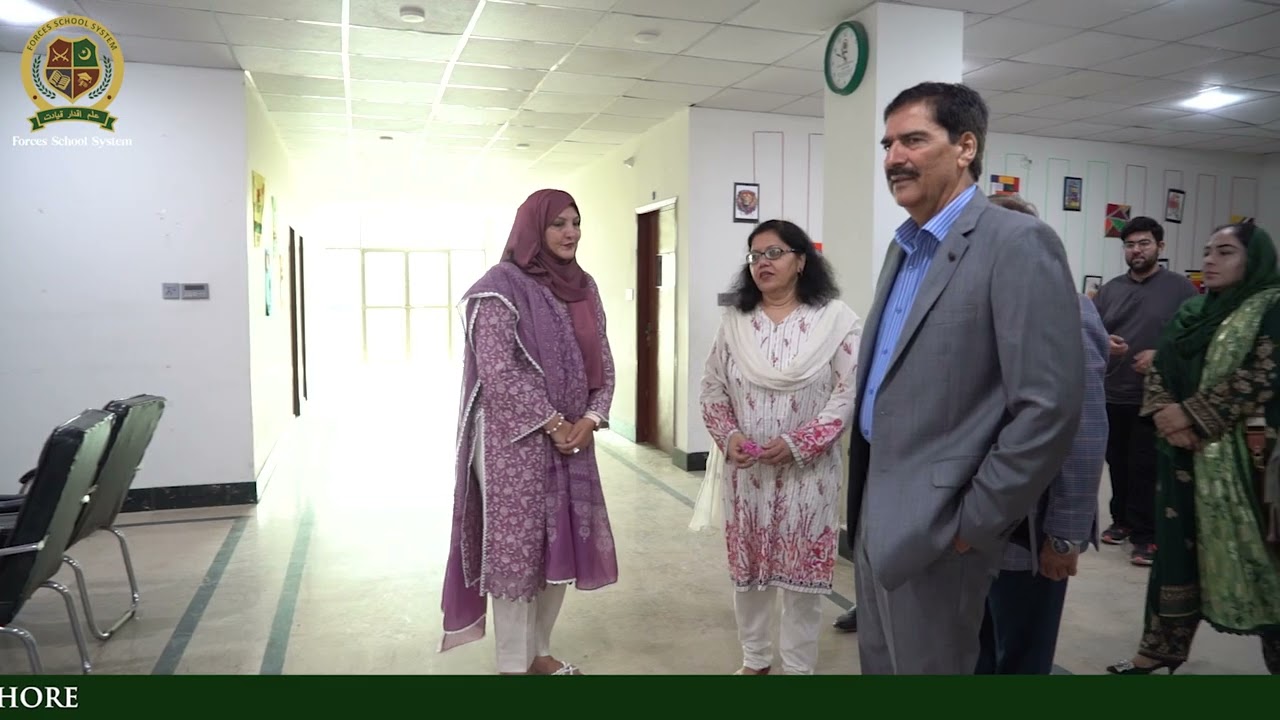 Maj. Gen. M. Arif Warraich (R), HI(M), Patron-in-Chief FSCS, visited FSS Wagah Campus, Lahore.