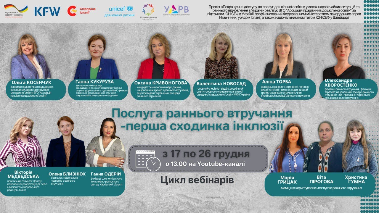 Вхід в послугу раннього втручання: інструменти раннього виявлення ризиків та порушень розвитку