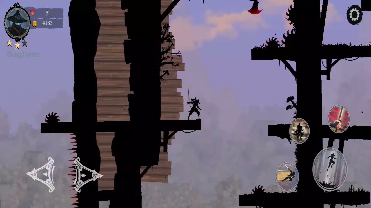 Ninja Arashi 2: Shadow's Return - Level 40 (No Deaths)