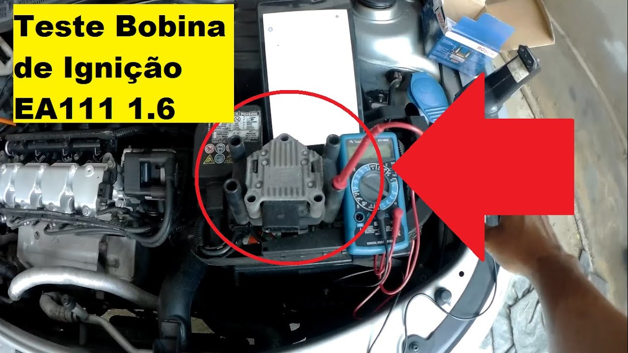 Teste bobina de ignição  Voyage g5 1.6 e derivados