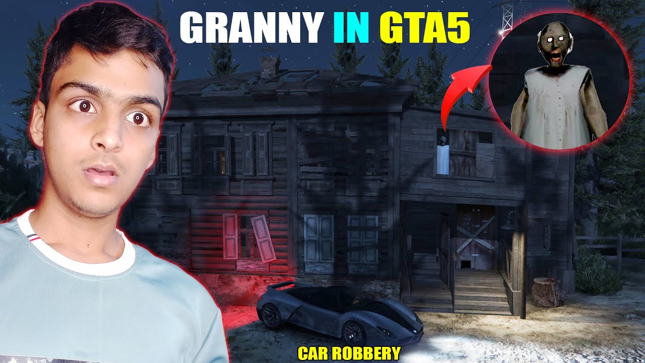GRANNY CAR ROBBERY | GTAV Telugudost EP-57