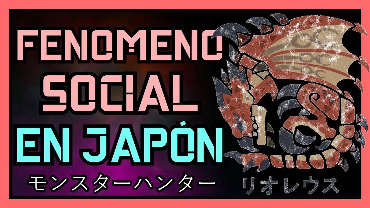 ¿Por qué MONSTER HUNTER es tan POPULAR en JAPÓN?