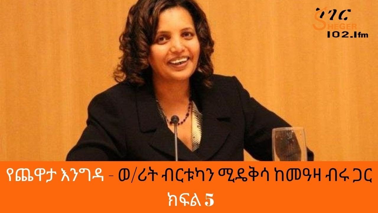 Ethiopia Sheger FM/YechewataEngida - Birtukan Mideksa Interview With Meaza Birru Part 5