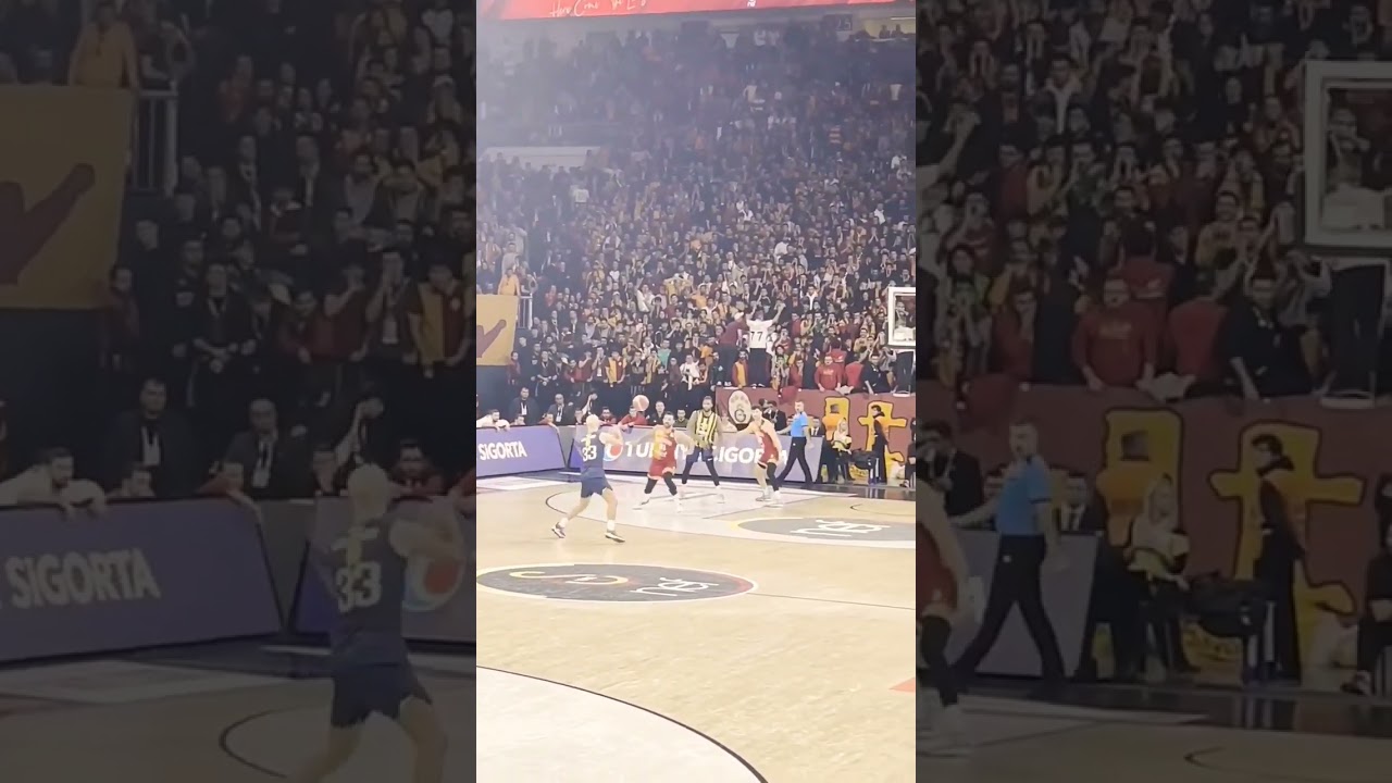 Calathesin Sayısını Birde Galatasaray Trib&uuml;n&uuml;nden İzleyelim🔥 #fb #fenerbahce #gs #gsbasketbol