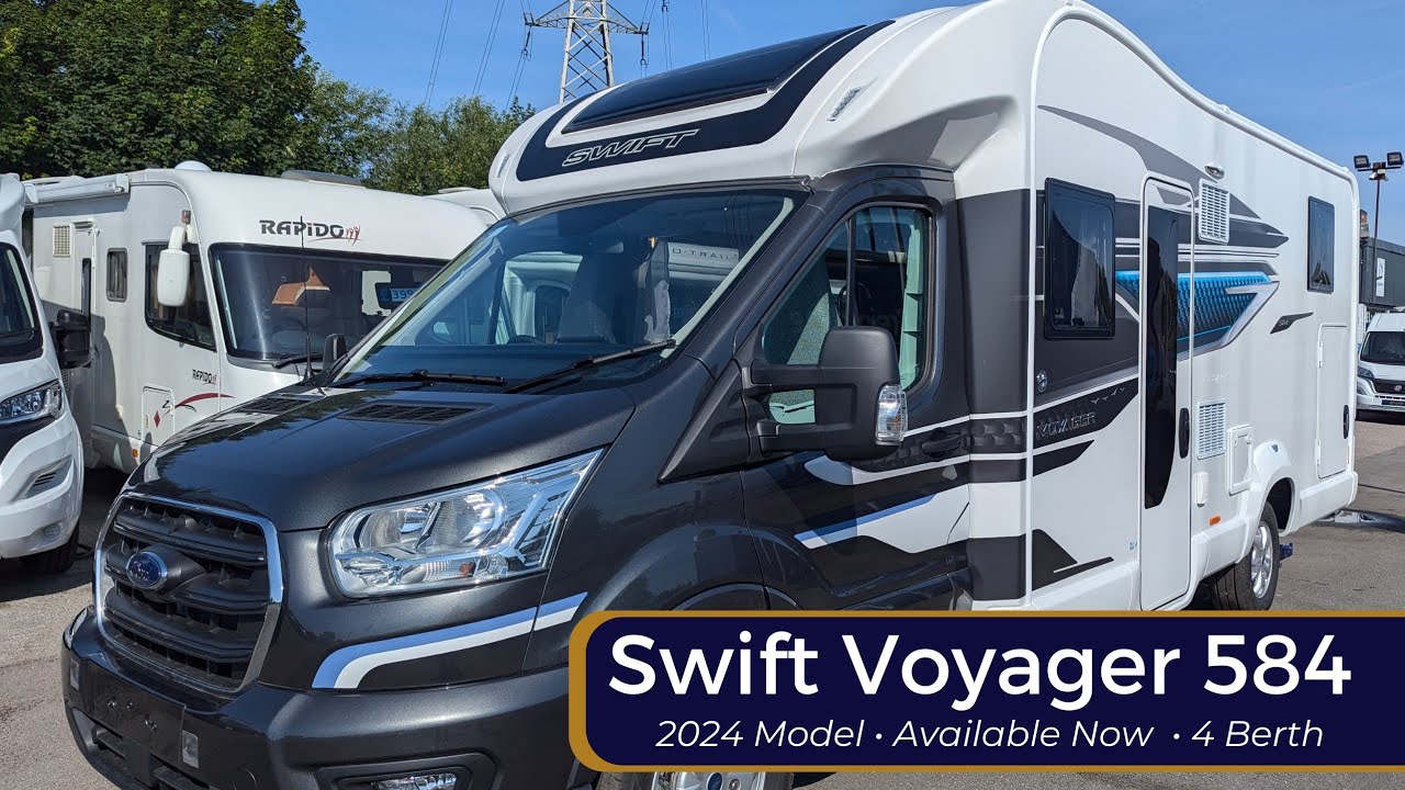 £69,990 Brand New Motorhome: Swift Voyager 584 4Berth