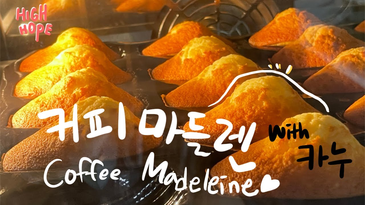 [baking vlog]플렉시판 마들렌 만들기(with.카누)
