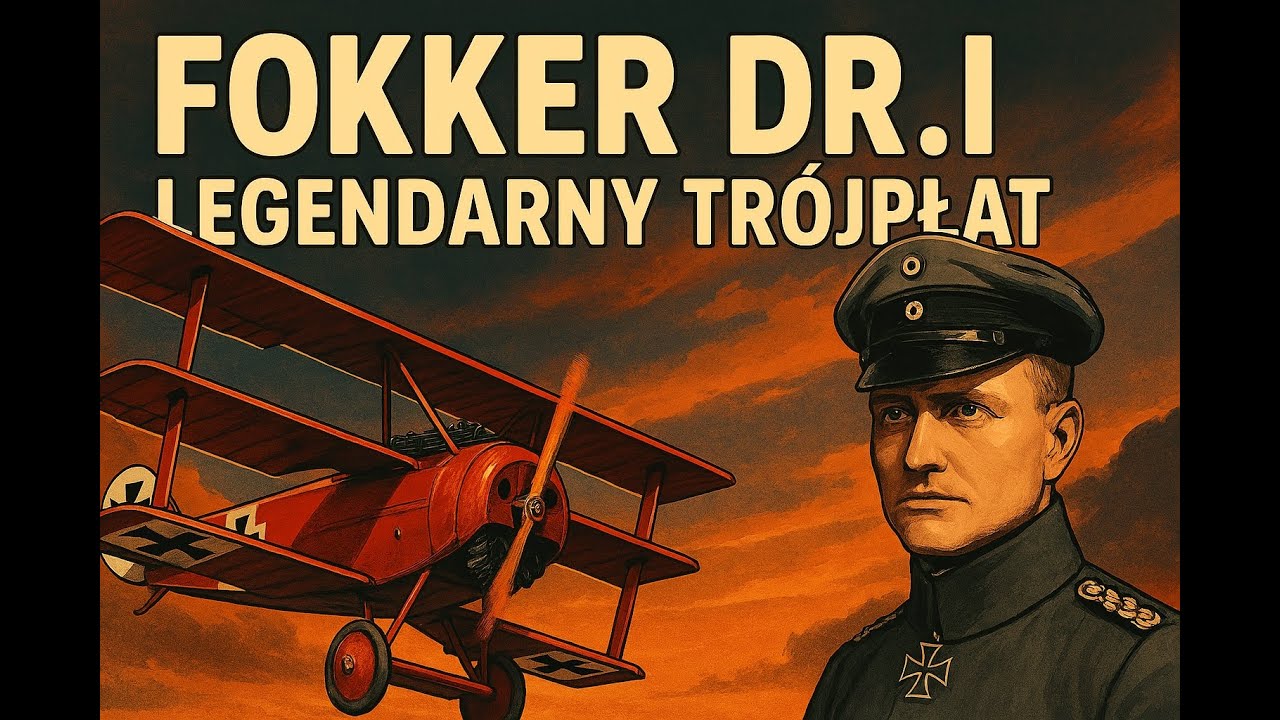 Fokker Dr.I Legendarny tr&oacute;jpłatowiec
