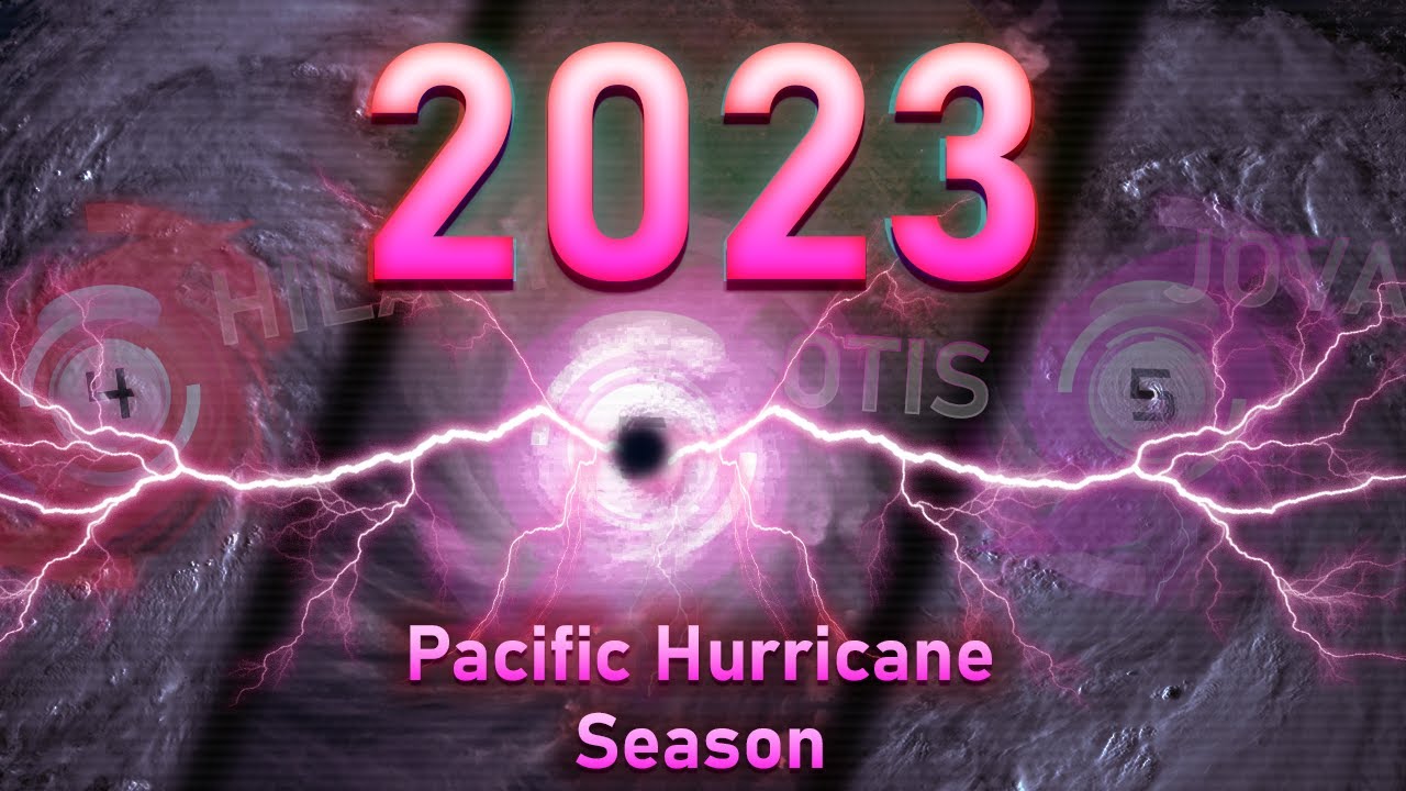 2023 Pacific Hurricane Season Animation