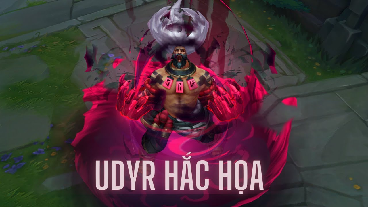 Trang Phục Udyr Hắc Họa - Li&ecirc;n Minh Huyền Thoại