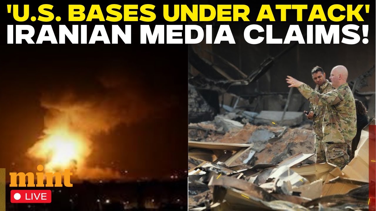US Bases Under Attack LIVE: Iran Targets US Bases Amid Joint US‑Israel Attacks | Khamenei | Tehran