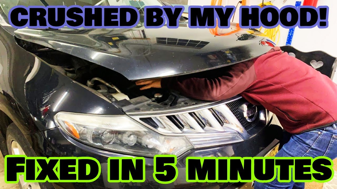 Nissan Murano Hood Won't Stay Up
