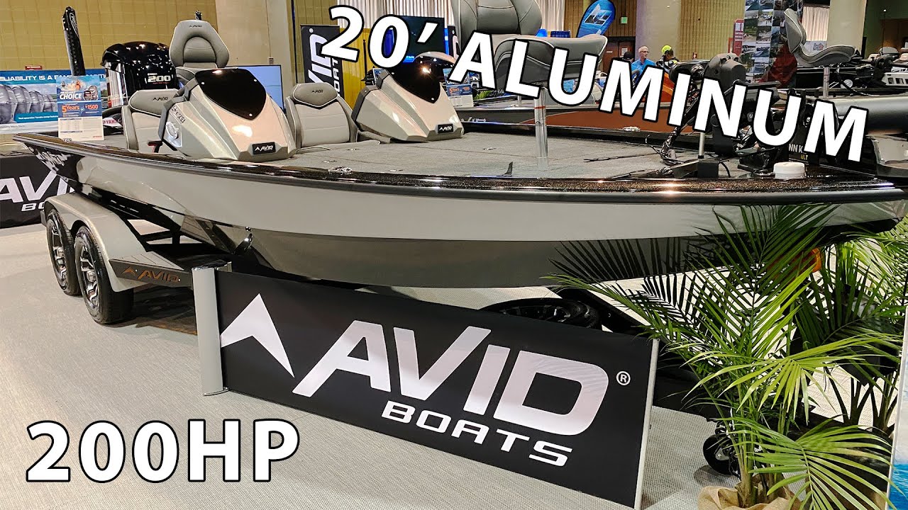 Быстрый обзор алюминиевой лодки Avid 20 XB мощностью 200 л.с.