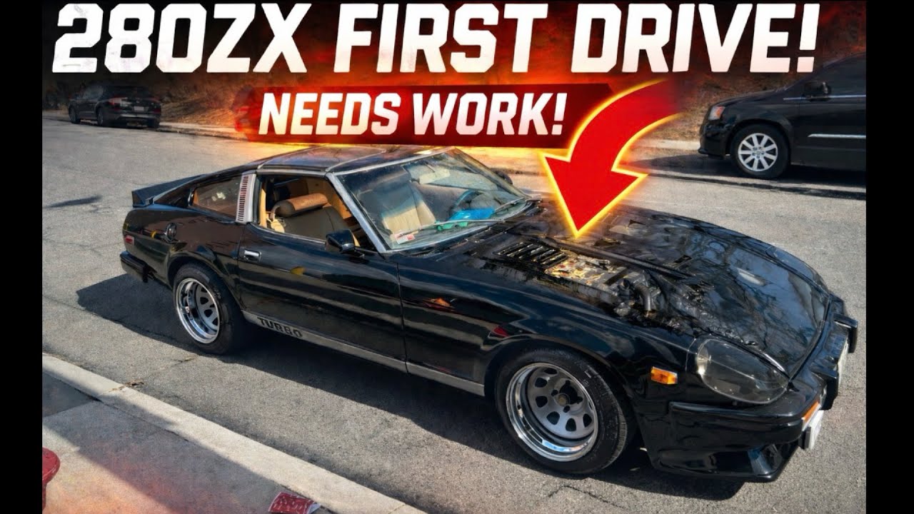 1983 Datsun 280zx Turbo 1st drive recap