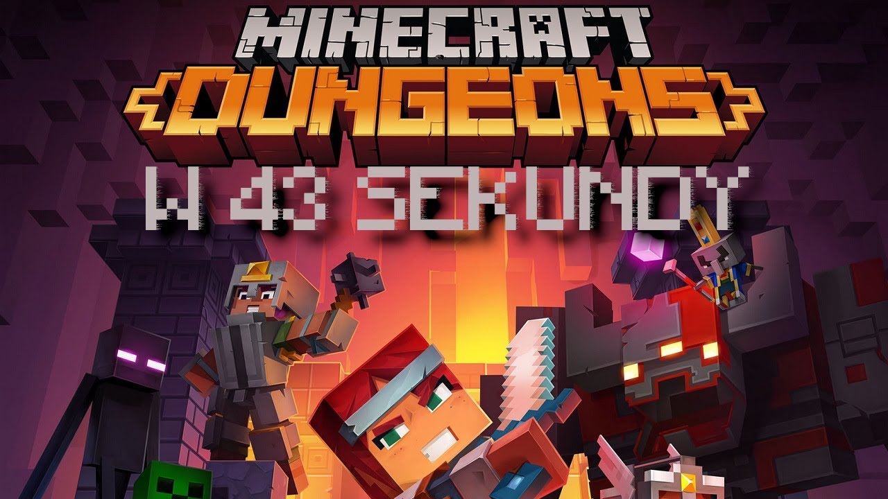 Minecraft Dungeons w 43 sekundy!