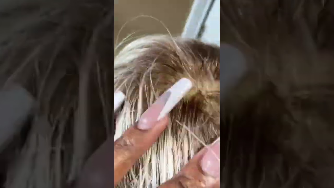 How to shadow root your wig #shorts