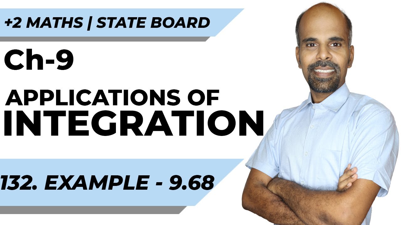 Class 12 | example 9.68 | Applications of Integration | Class 12 | State Board | ram maths