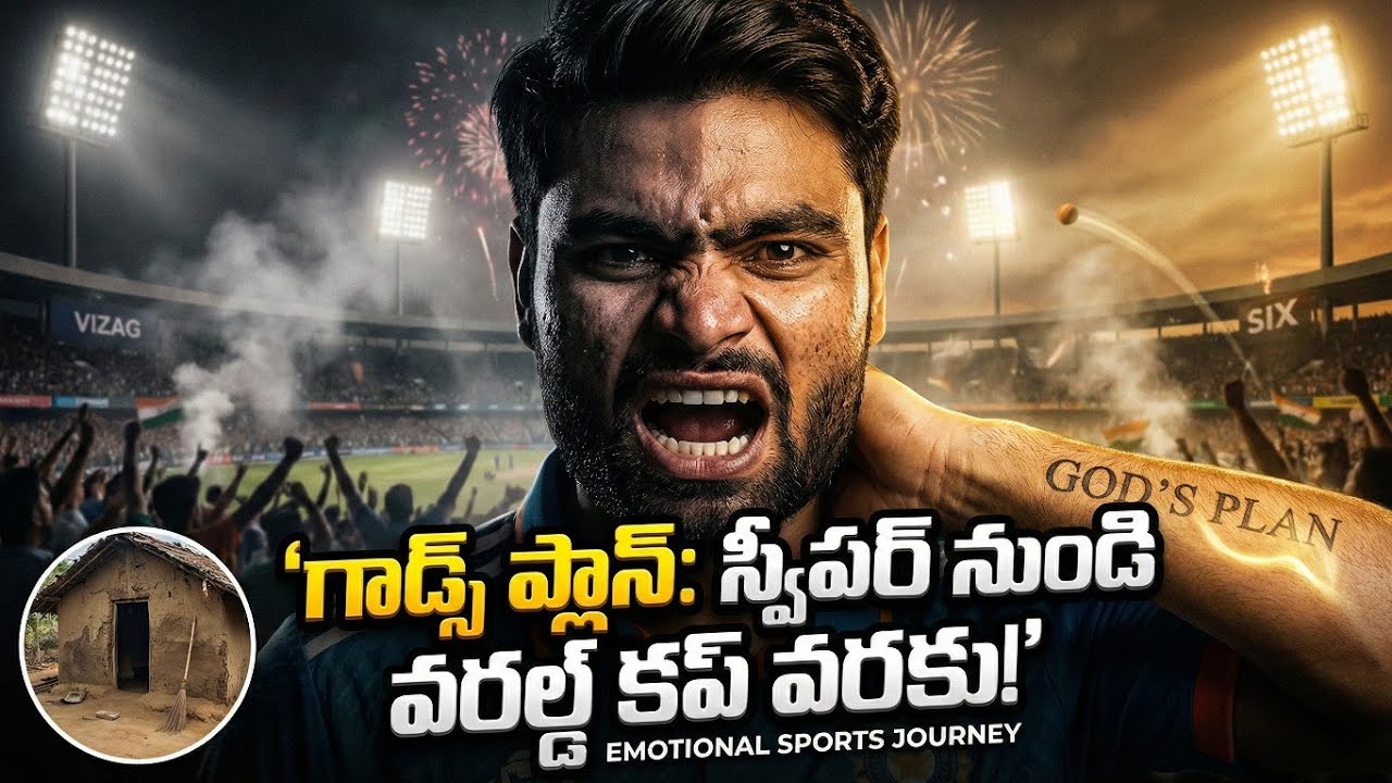 Rinku Singh Biography in Telugu | From Sweeper 🧹 to Cricketer Inspiring Journey