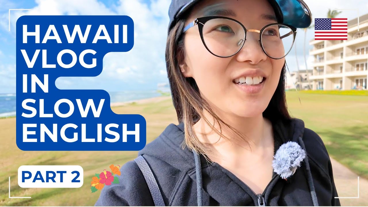 A Quick Trip to the Beach 🌴 | Slow English Vlog for Beginner English Learners