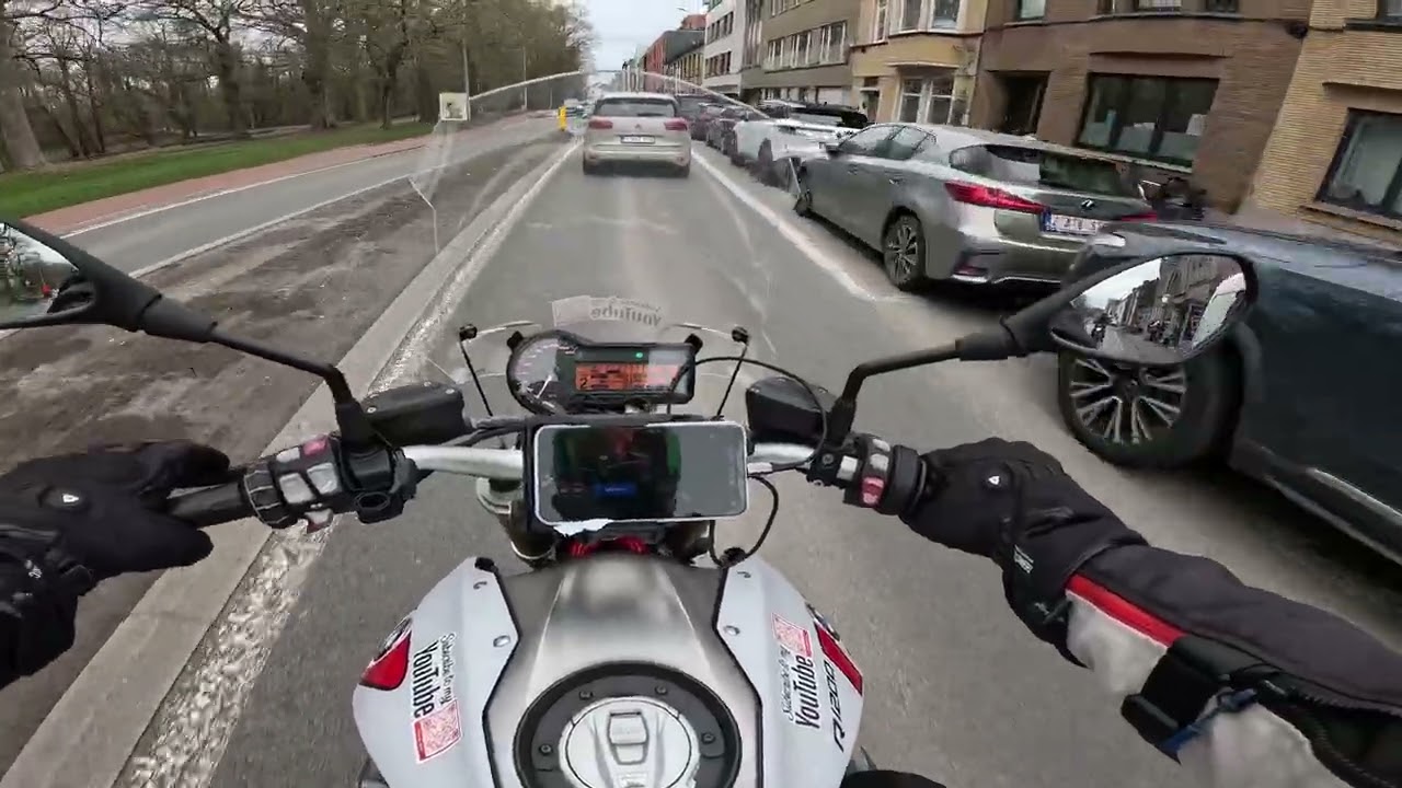 Opnieuw terug naar de handkine + wat bijpraten over de vorige video #belgië #bmwr1200r #4k #508