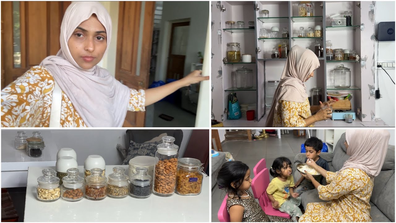 സുഖമില്ലാതായി 🤷‍♀️ഒന്നിനും പറ്റാത്തയപ്പോ rest ആയി /pantry organisation/silutalks