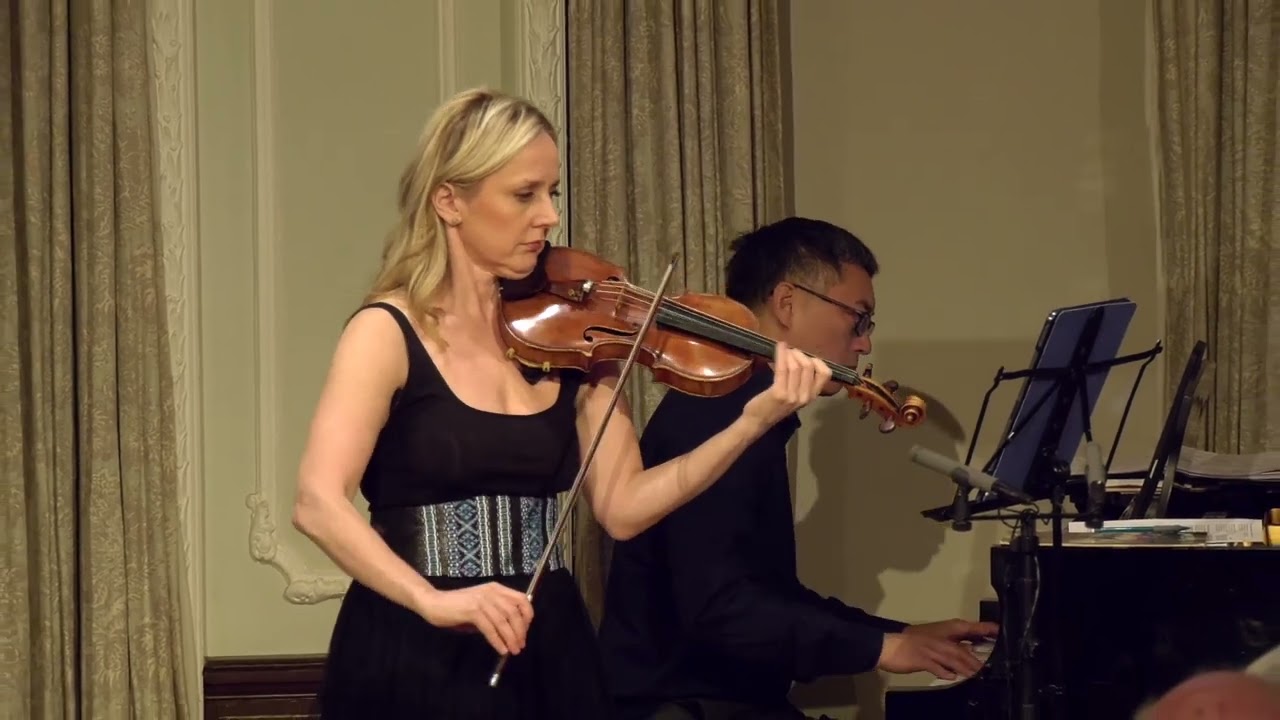 FEDIR YAKYMENKO (Theodore Yakimenko) Sonata No.2 Op.38b SOLOMIYA IVAKHIV, violin, MELVIN CHEN, piano