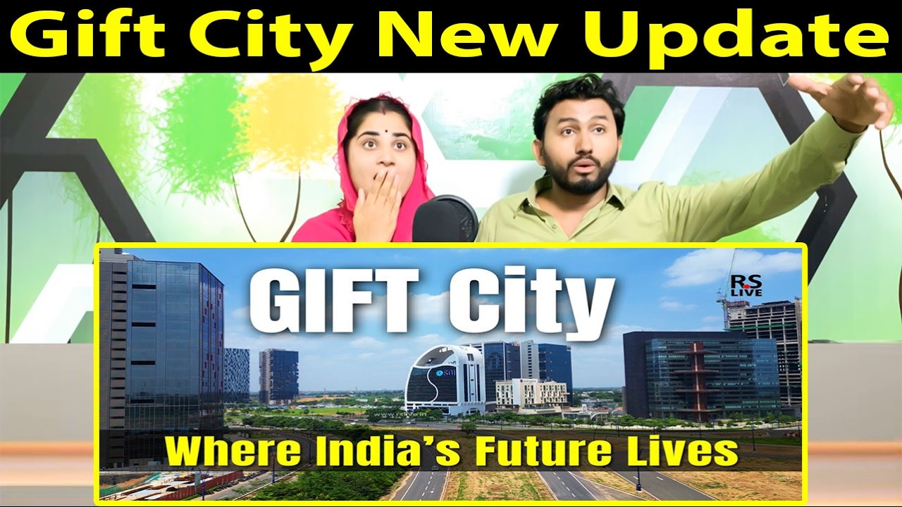 India Gift City New Update | Pakistani Hindu Reaction | #rslive | #4k | #gujarat