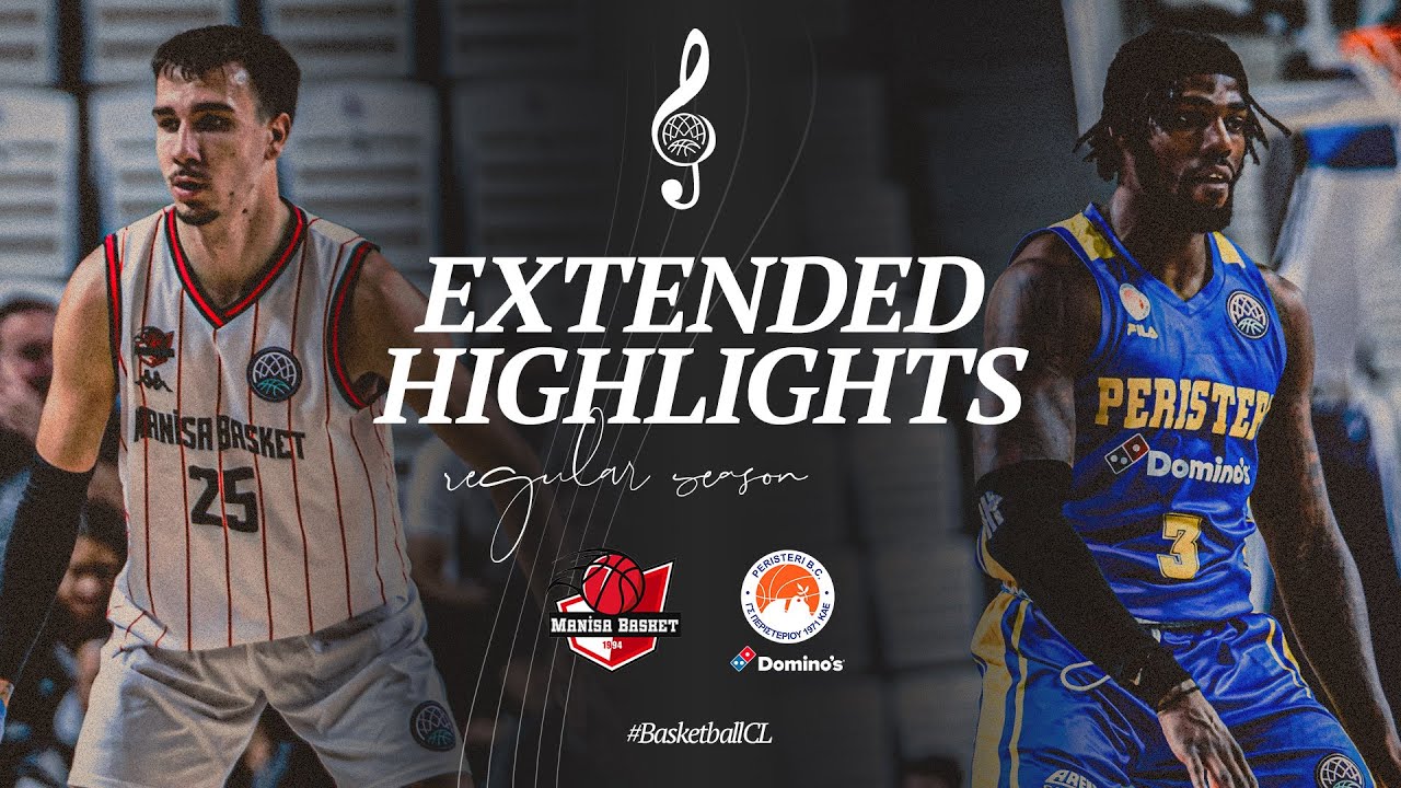 Manisa Basket v Peristeri Domino's | Full Game Highlights | #BasketballCL 2024-25