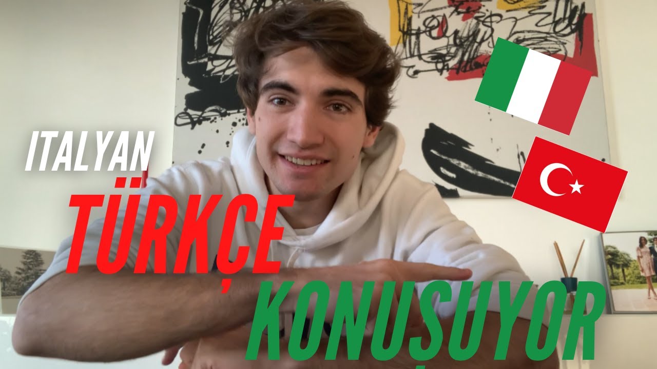ITALYAN NEDEN TÜRKÇE KONUŞUYOR!? Why an Italian learned Turkish!