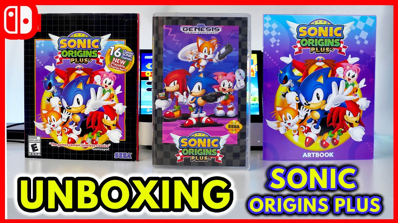 Sonic Origins Plus - UNBOXING + Novedad Digital + Detalle sorpresa -  Jugamer