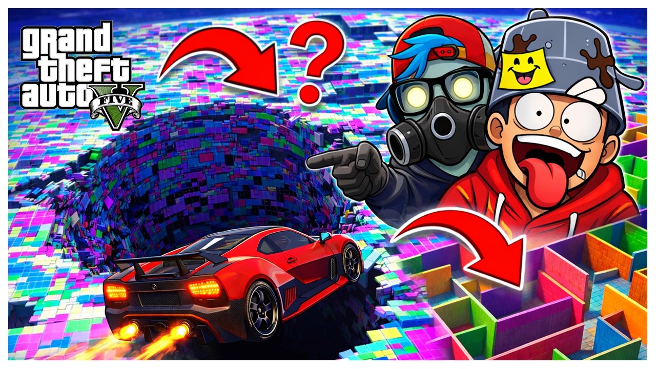 We’re Stuck Forever in this GTA V Troll Race | 💀